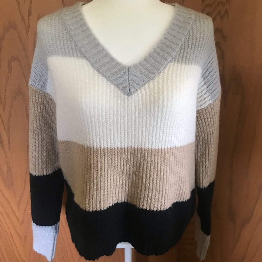 Striped long sleeve